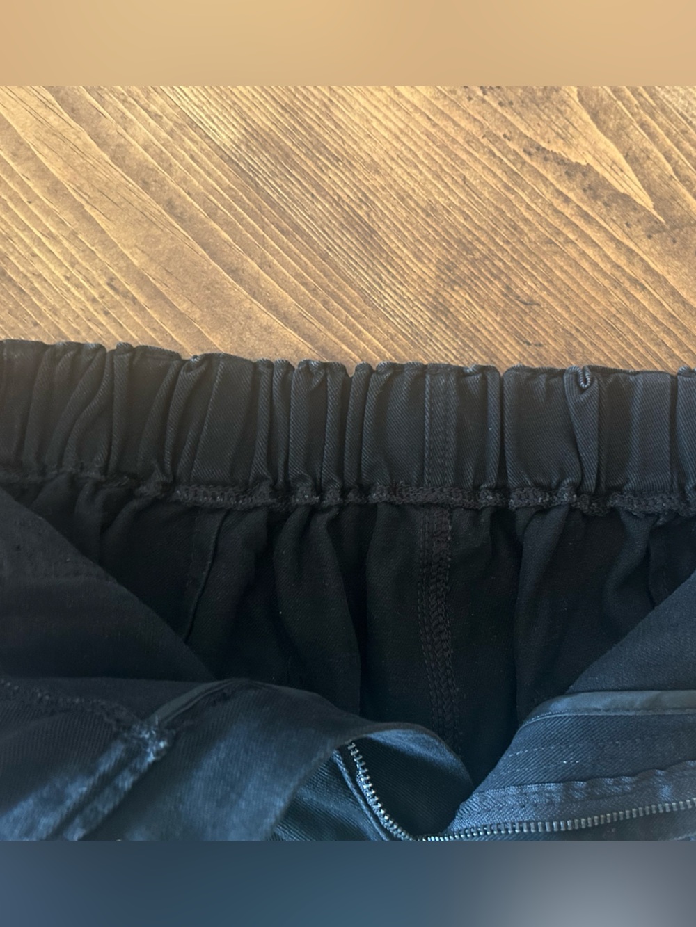 EMERY ROSE High Rise Wide Leg Crop - Picture 7 of 13